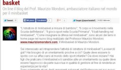 Il sito Sportando.com lancia il mio blog