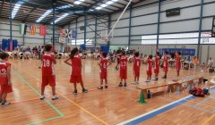 Jugamos minibasket con el cuerpo