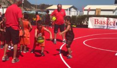 Esercizi e giochi minibasket a 7-8 anni (Camp Isola del Giglio).