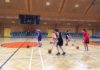 Esercizi minibasket per 10-11 anni al Clinic di Vienna