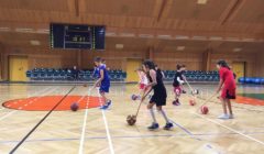 Esercizi minibasket per 10-11 anni al Clinic di Vienna