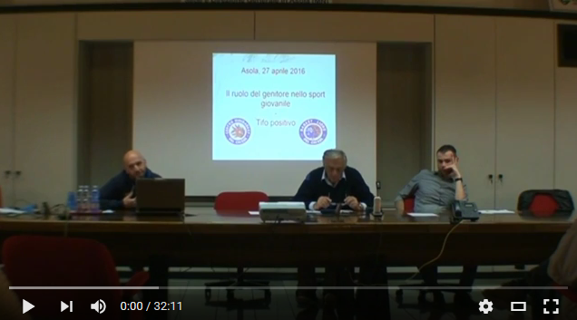 Video - Il ruolo del genitore nello sport a livello giovanile Immagine